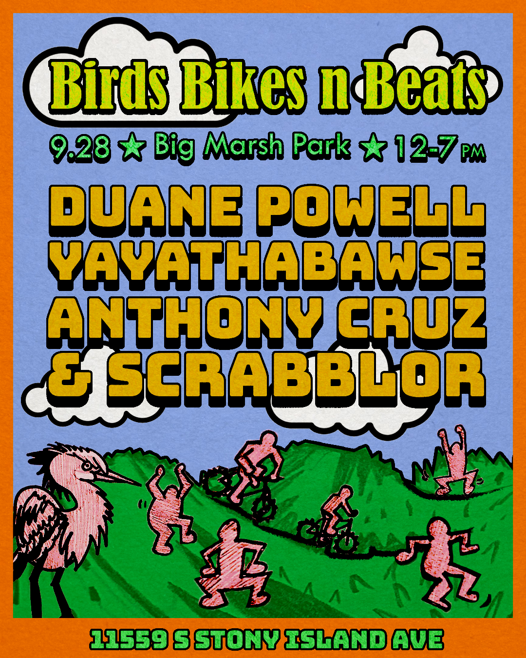 Birds, Bikes, and Beats: Remixed